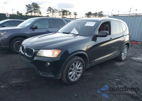 2013 BMW X3 xDrive28I z USA, uszkodzony, nr VIN 5UXWX9C55D0A09768